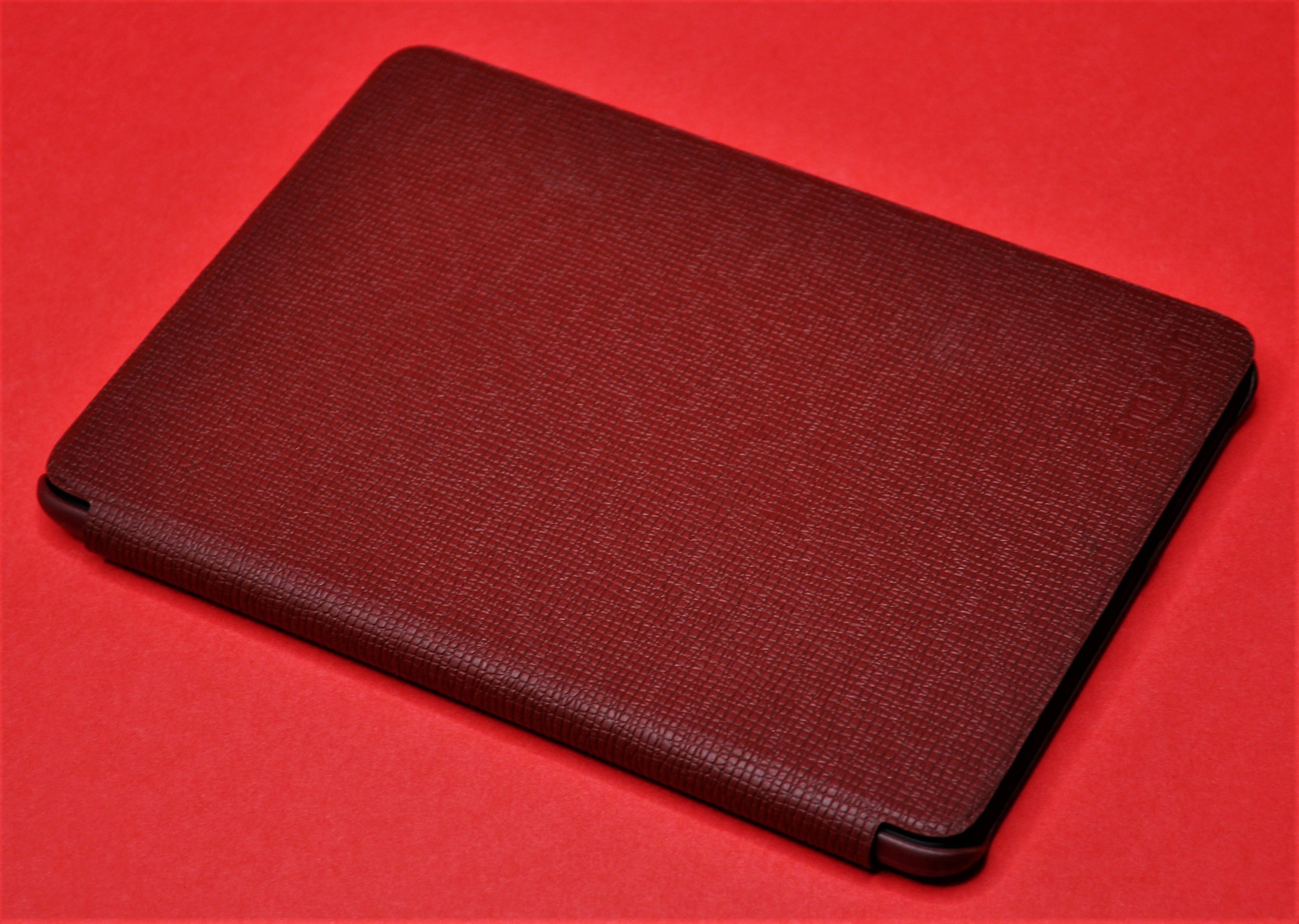 Waterproof Kindle Paperwhite Red Leather Cover