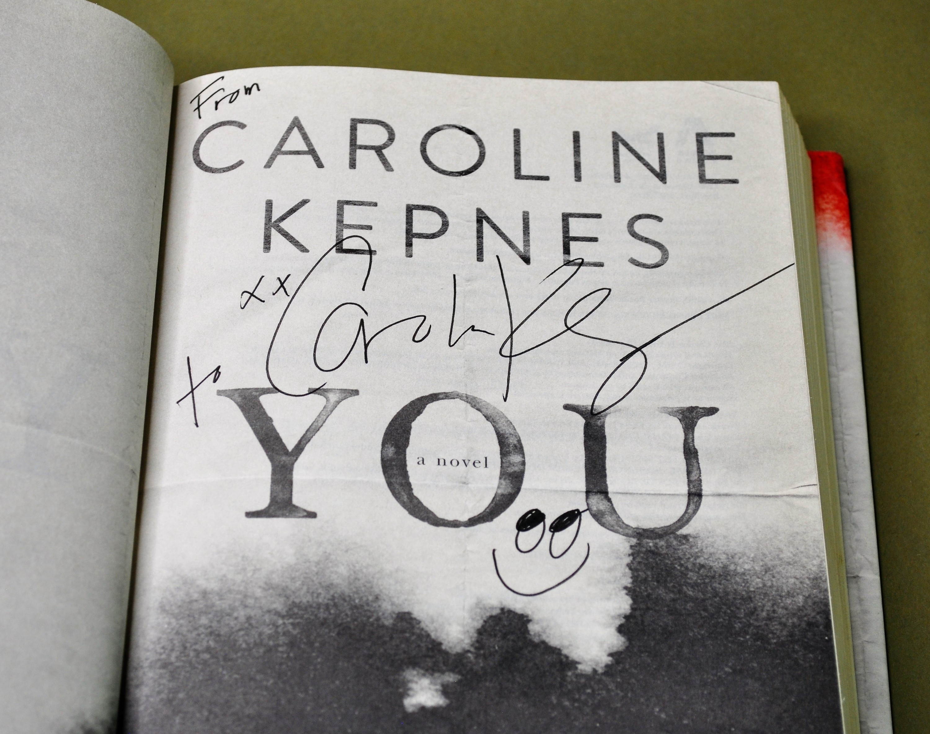 You Book, Caroline Kepnes, YOU Novel, YOU Book Review