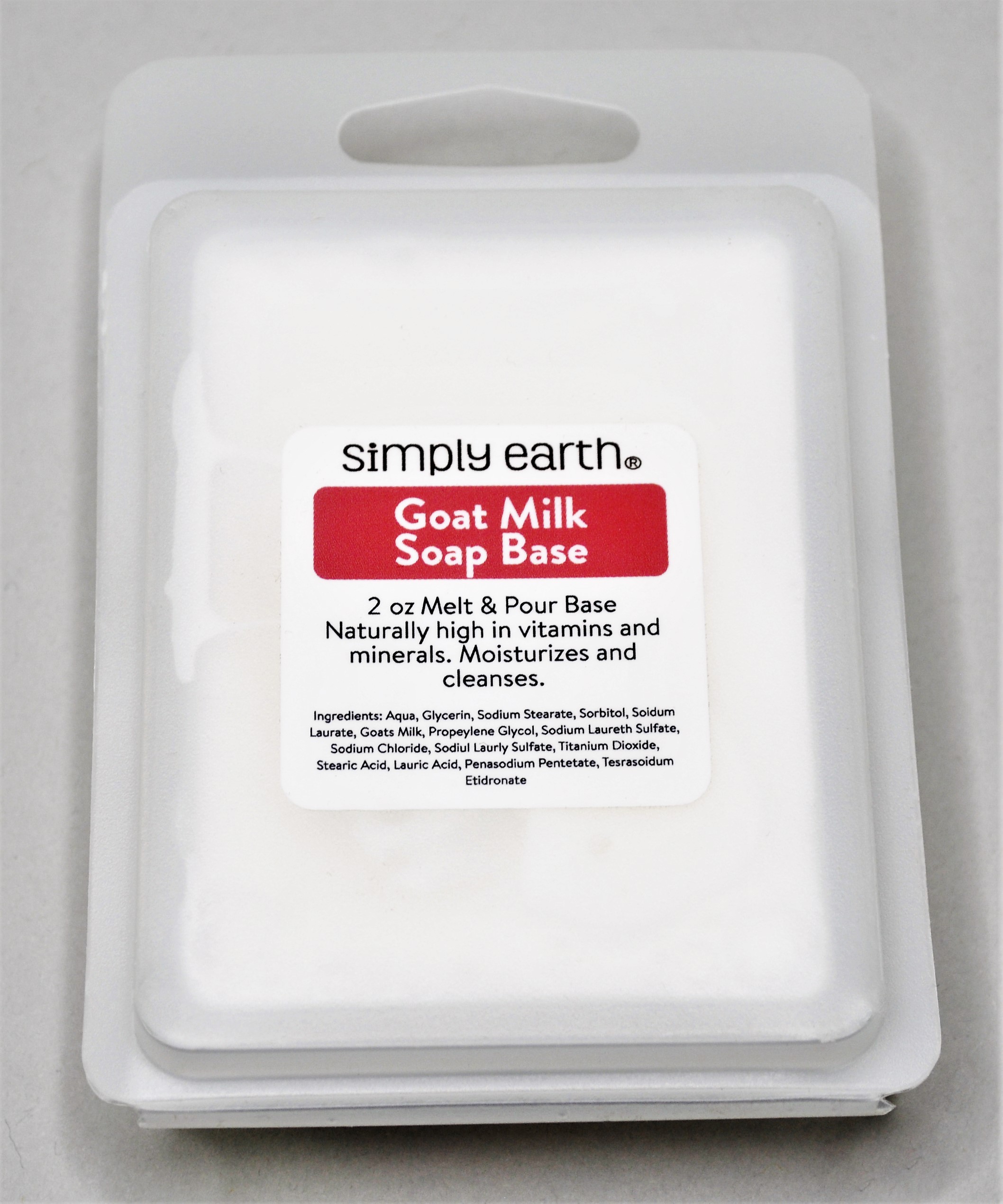 Simply Earth Goat Milk Soap Base December 2020