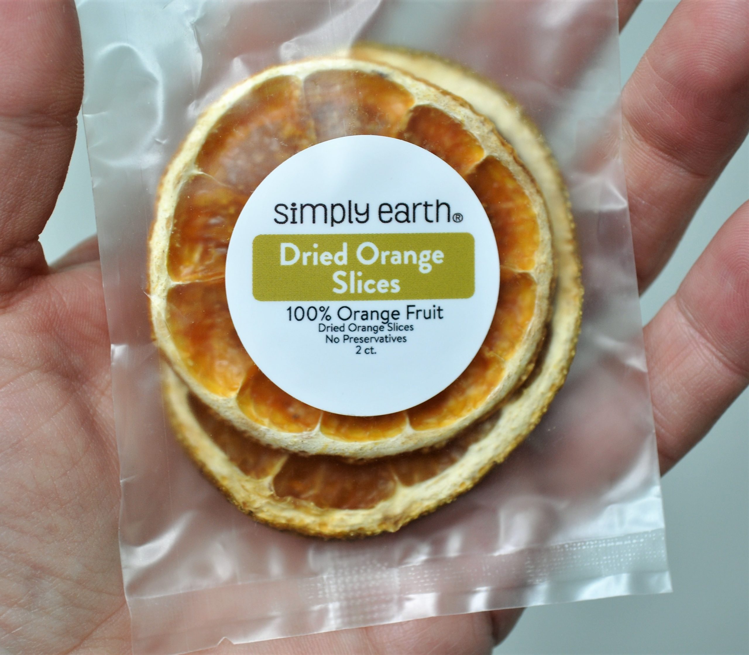 Simply Earth Dried Orange Slices 1 December 2020
