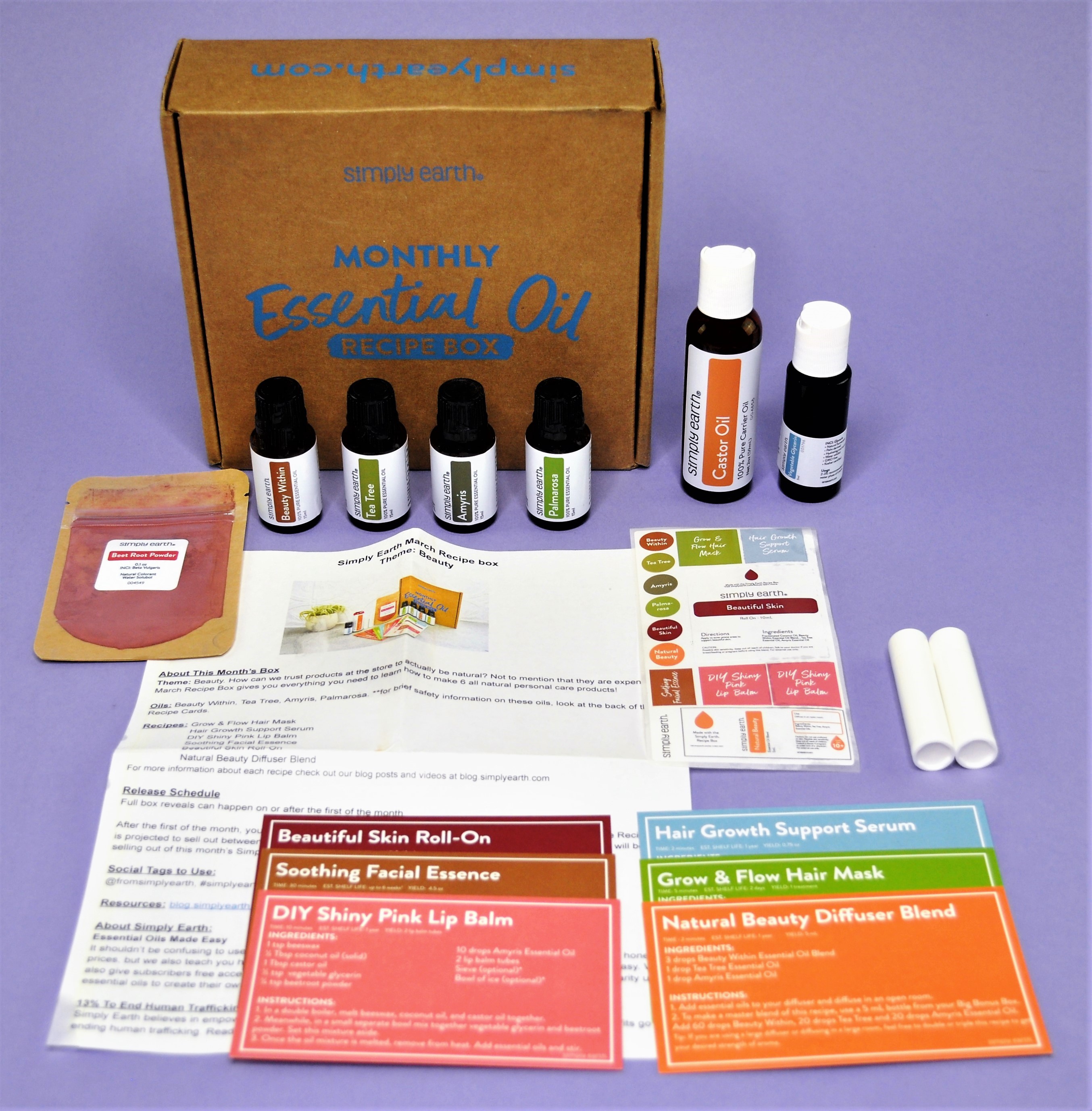 Simply Earth Box March 2021