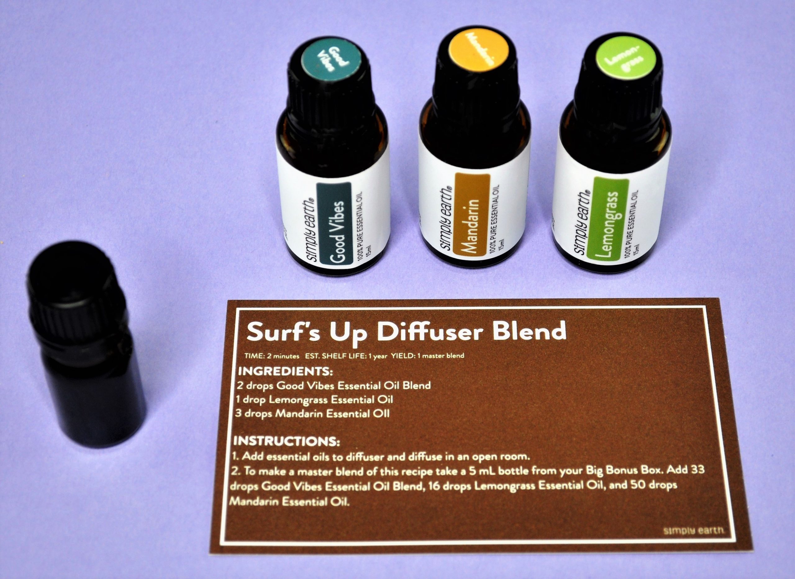 Simply Earth Surf's Up Diffuser Blend