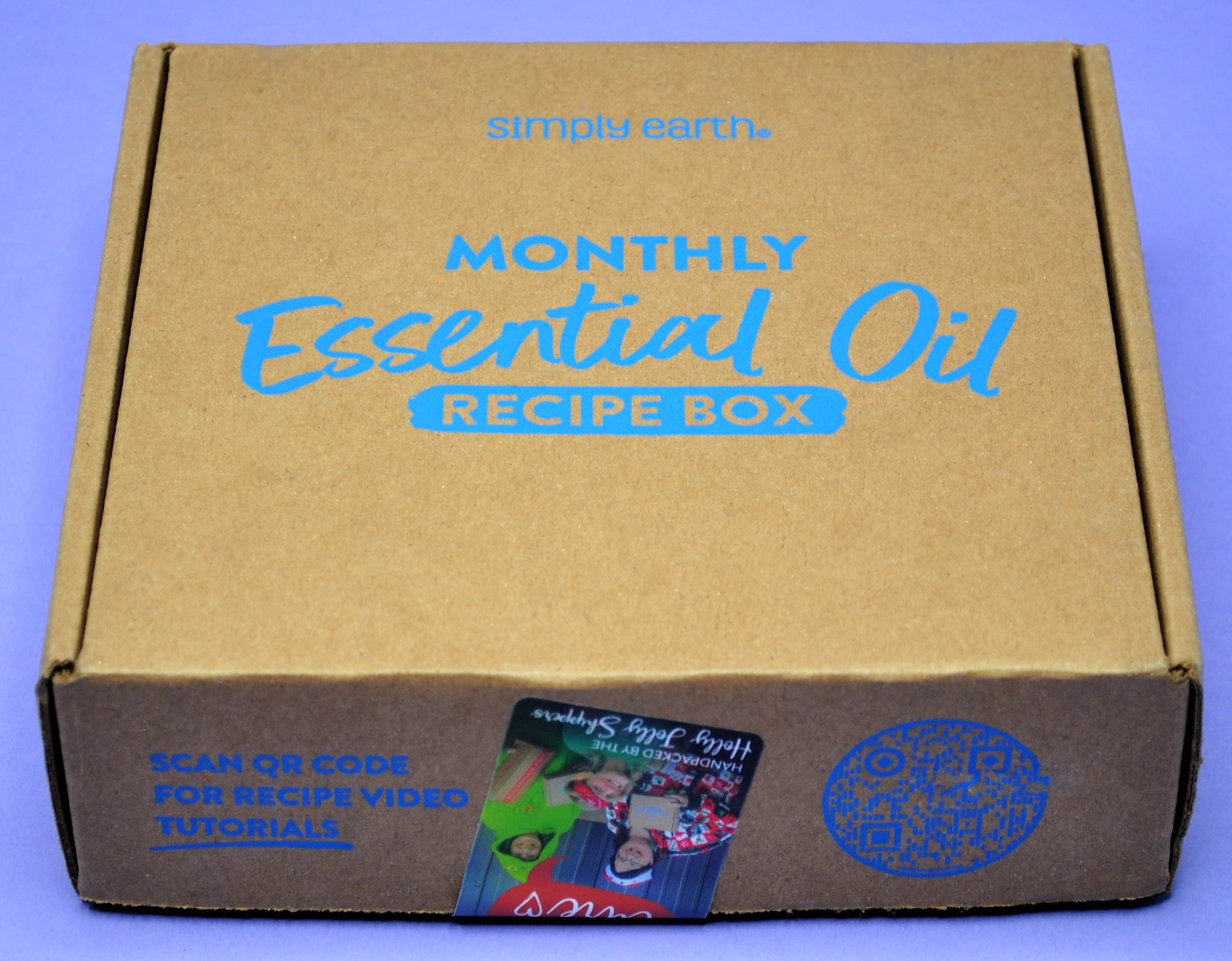 Simply Earth Essential Oil Recipe Box January 2022
